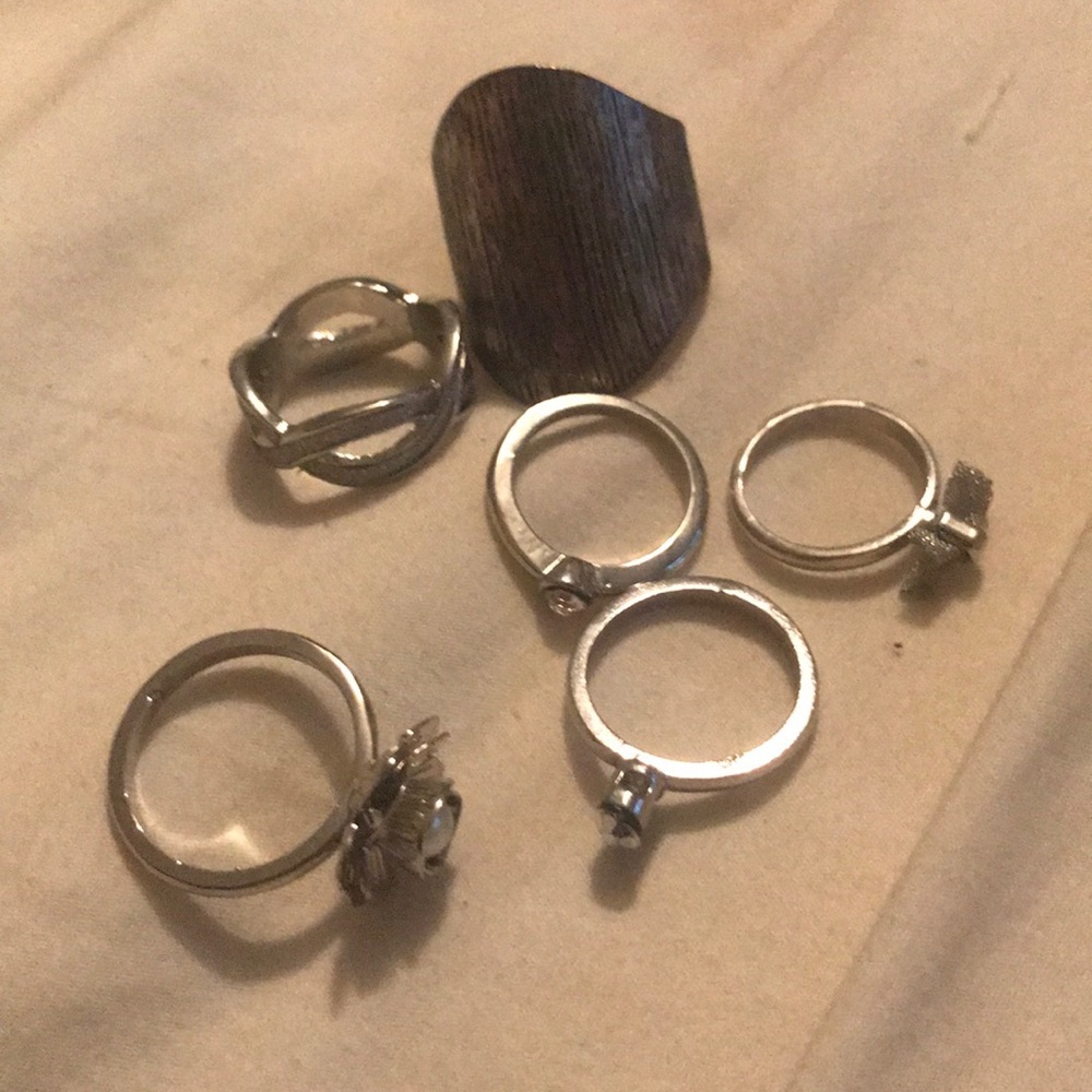 6 piece ring set